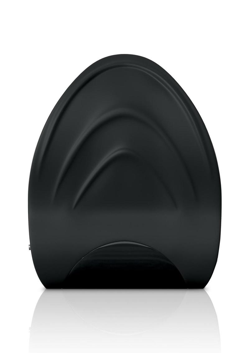 Sir Richard's Control Vibrating Silicone Edger Trainer Masturbator Rechargeable - Black