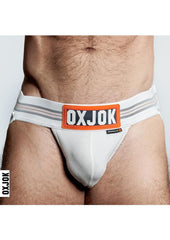 Slingjock Slider Jock Strap - White Snow - Large