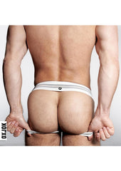 Slingjock Slider Jock Strap - White Snow