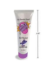 Water based flavored lubricant crafted for couples exploring taste, touch, and full body sensual experiences