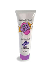 Edible sour lube designed to enhance oral play with smooth glide and long lasting flavor for passionate fun