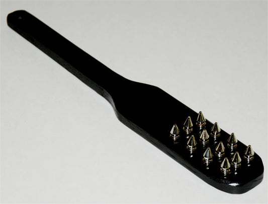 Spiked Wood Paddle Genital/Breast Torture