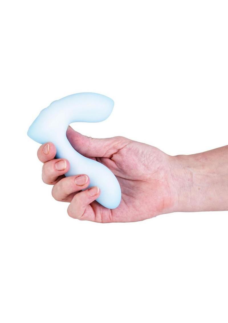 Soft squishy silicone vibrator featuring 3 speeds and 7 modes for personalized stimulation and pleasure control