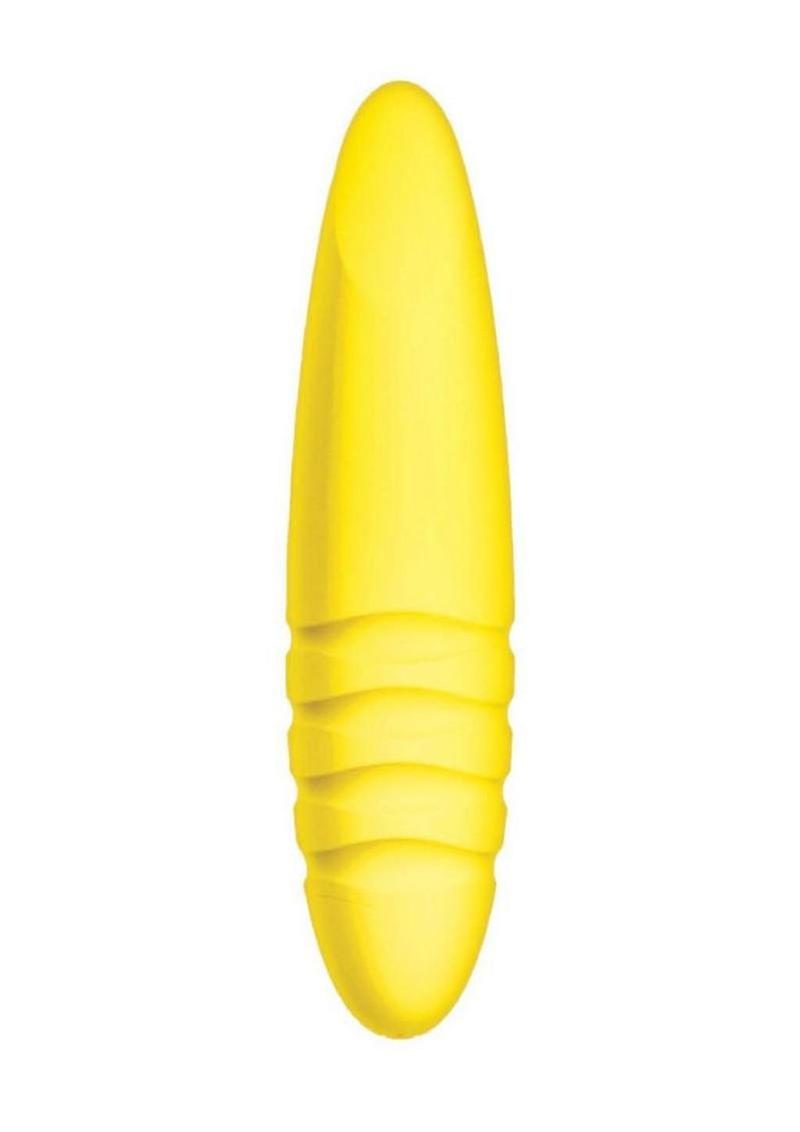 Sorbet Mellow Yellow Rechargeable Silicone Bullet Vibrator - Yellow