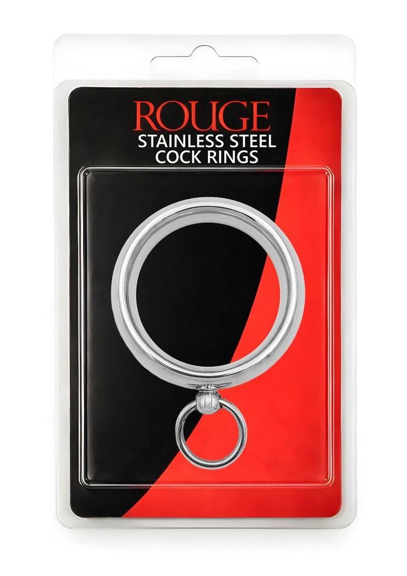 stainless steel cock ring detail