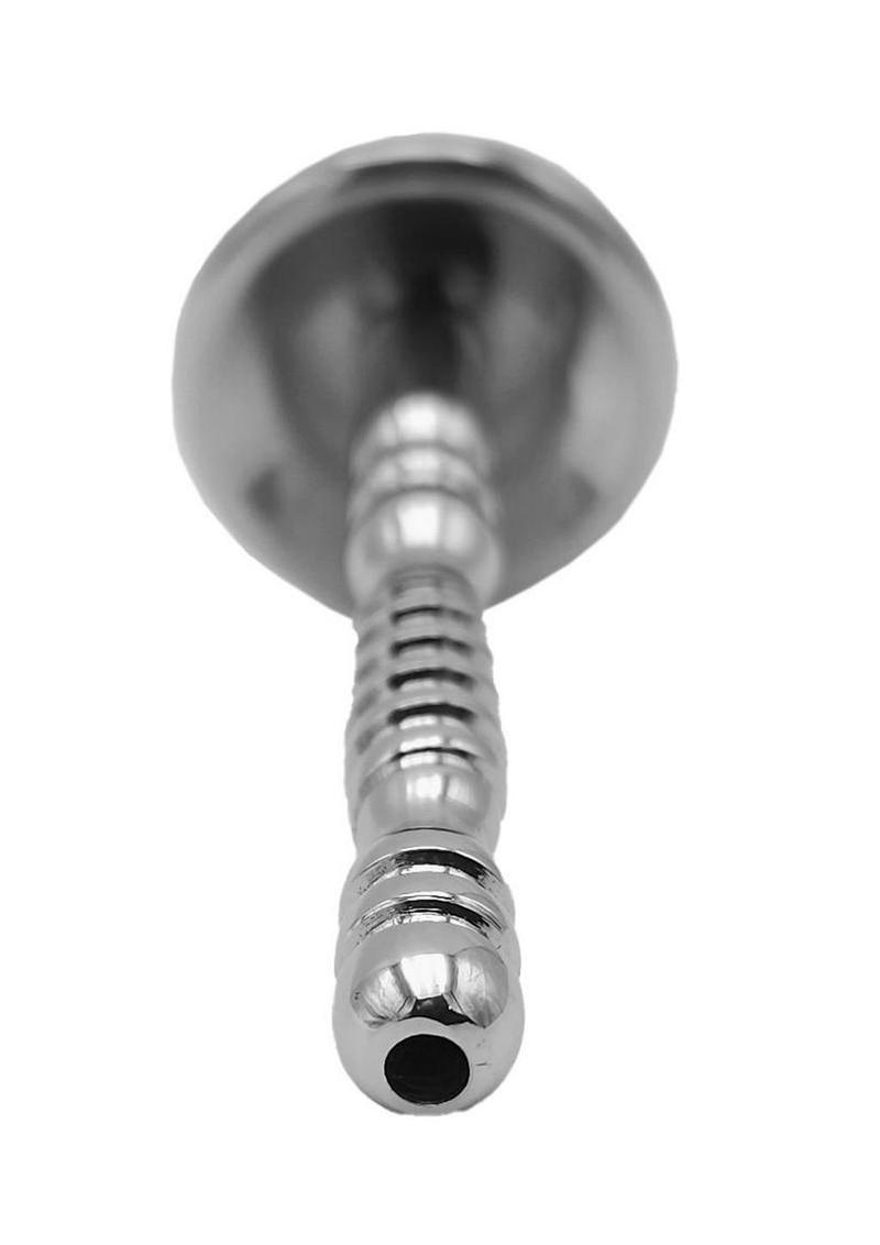 polished metal sounding toy
