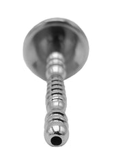 polished metal sounding toy