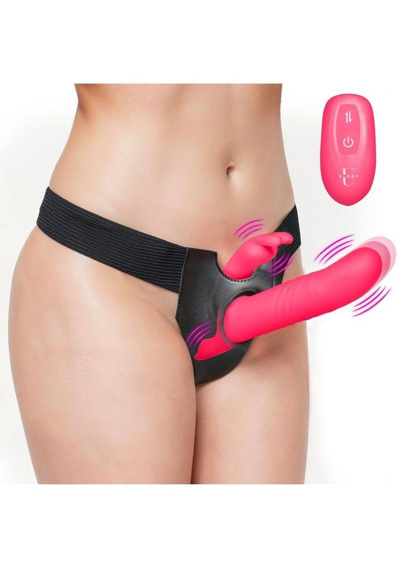 thrusting rabbit strap on