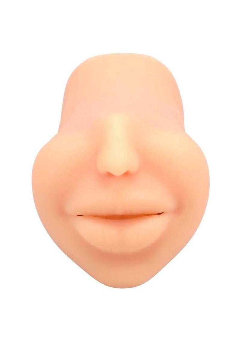 textured mouth toy material shot