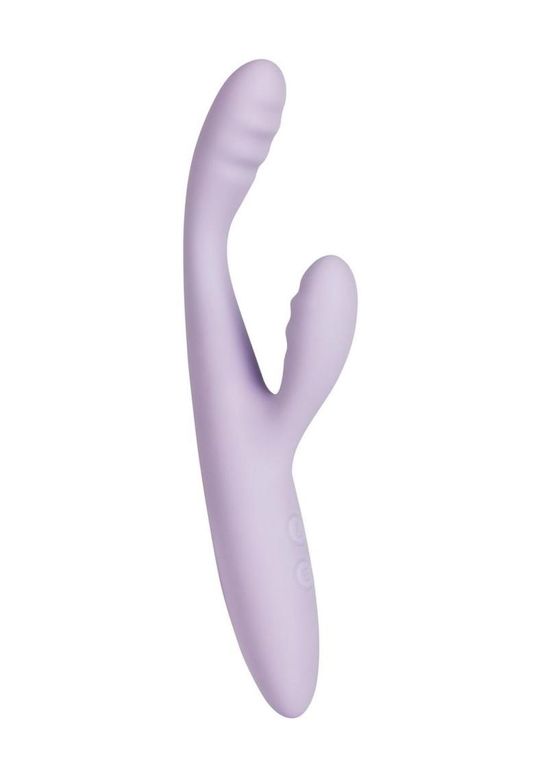 Svakom Cici Plus 2 Rechargeable Silicone App Controlled G-Spot Warming Vibrator - Lavender/Purple