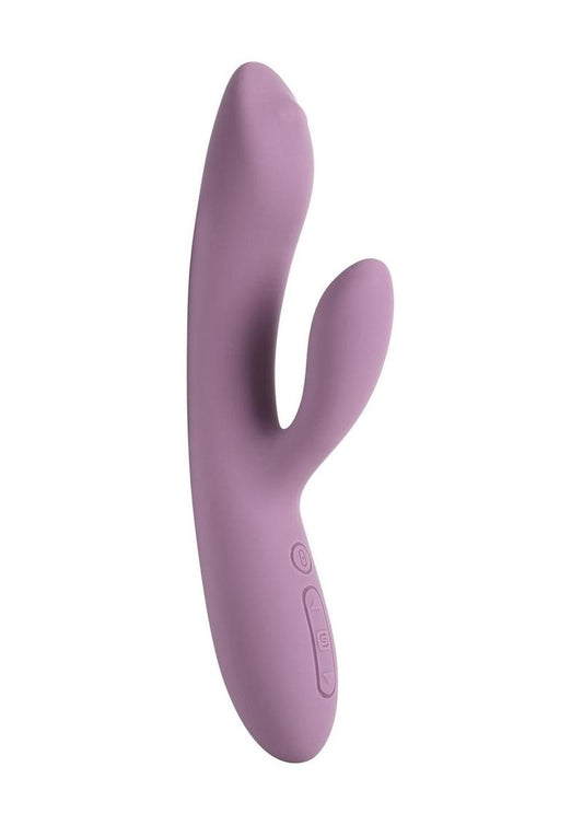 Svakom Trysta Neo Rechargeable App Compatible Silicone Rabbit Vibrator - Lavender/Purple