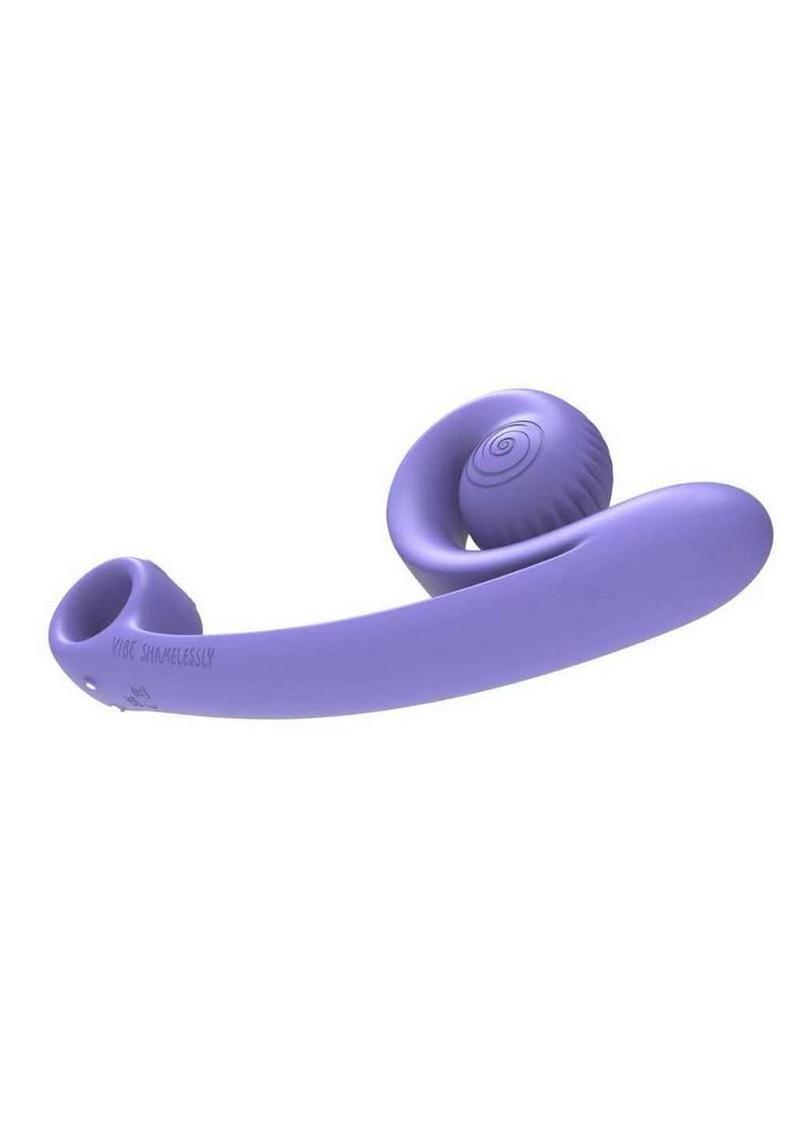 Clitoral and vaginal vibrator product shot