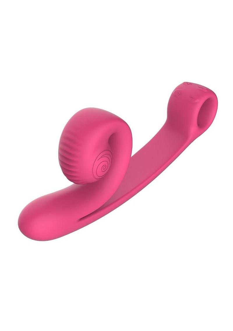Waterproof silicone vibrator full view