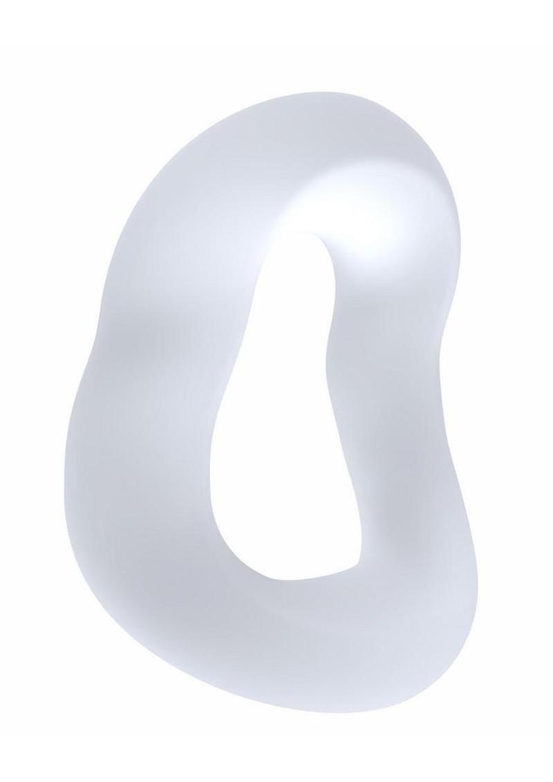 Custom contoured cock ring designed for comfortable secure wear c-ring