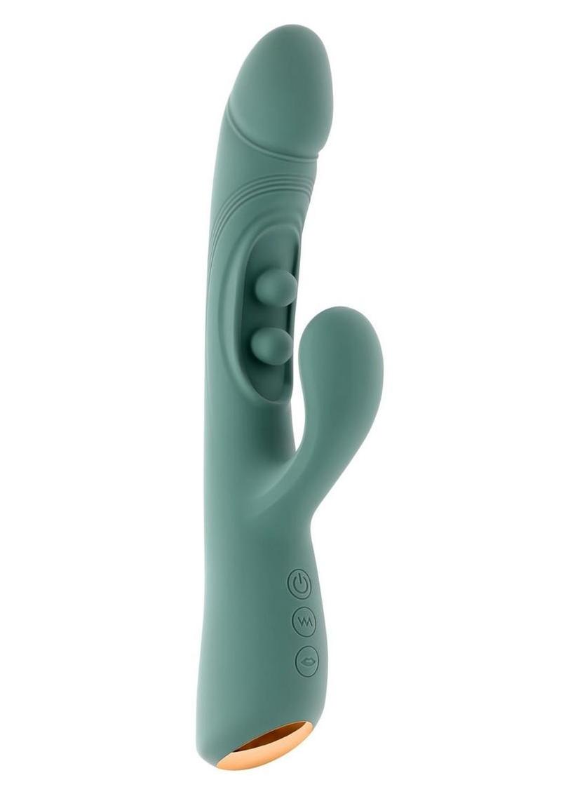 dual stimulation vibrator internal and external motors