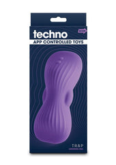 Techno Trap Rechargeable Silicone App Compatible Dual Motor Hands-Free Grinding Pad