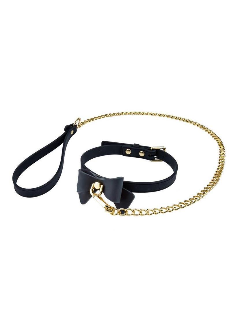 adjustable bdsm collar with wrist leash control