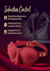 kink accessories adjustable silicone bdsm blindfold
