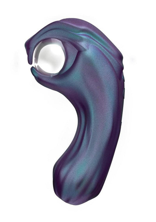 Temptasia Viper Rechargeable Dual End Vibrator - Dark Millenia - Purple
