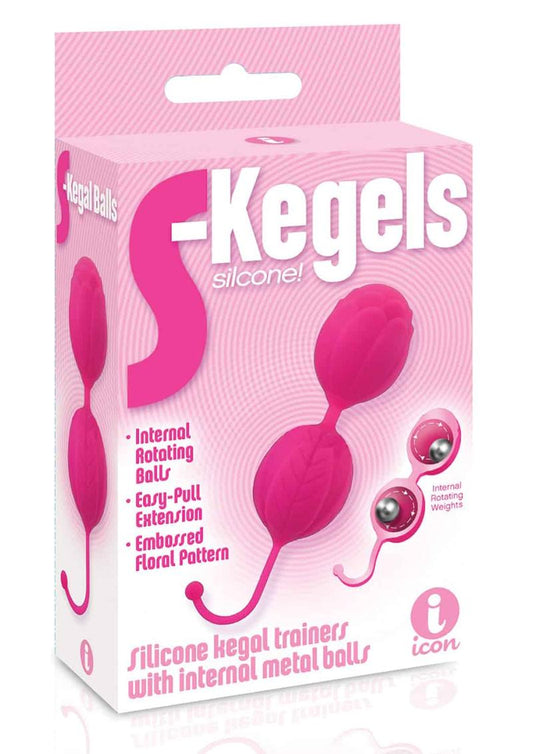 The 9's - S-Kegels Silicone Kegel Balls - Pink