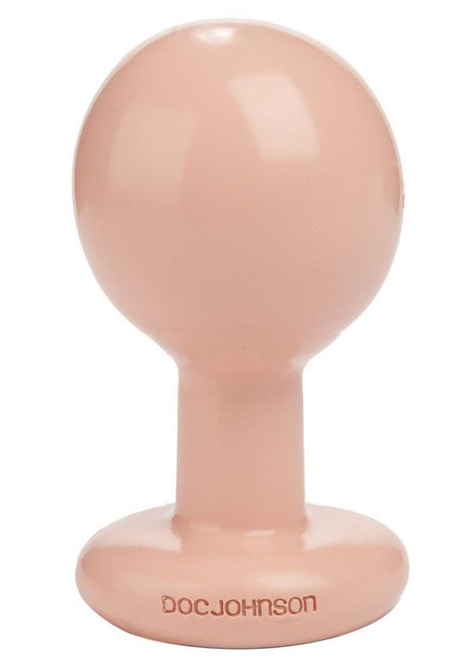 The Classic Round Butt Plug - Vanilla - Medium