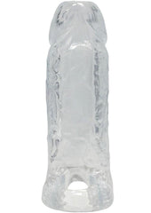 Body safe penis extension close up
