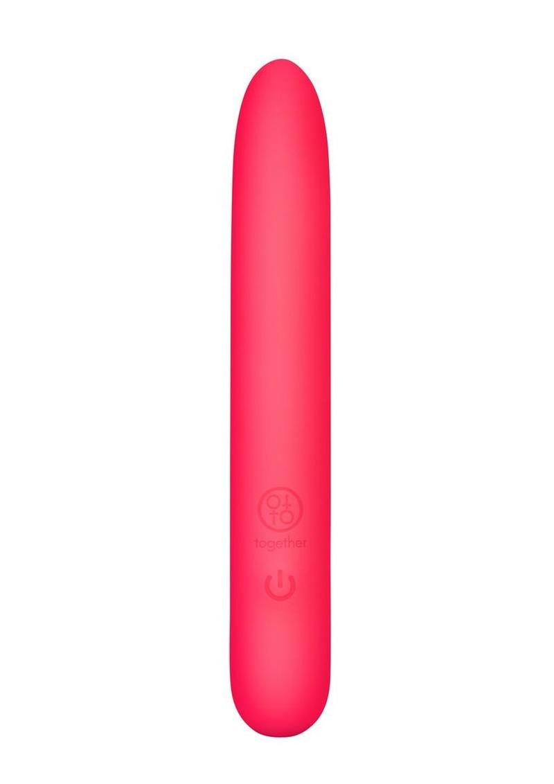 slender travel vibrator hot pink