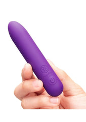 discreet purple rechargeable vibe