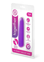 purple rounded tip mini vibrator