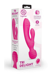 together tri delight wand vibrator offering deep rumbly power and versatility
