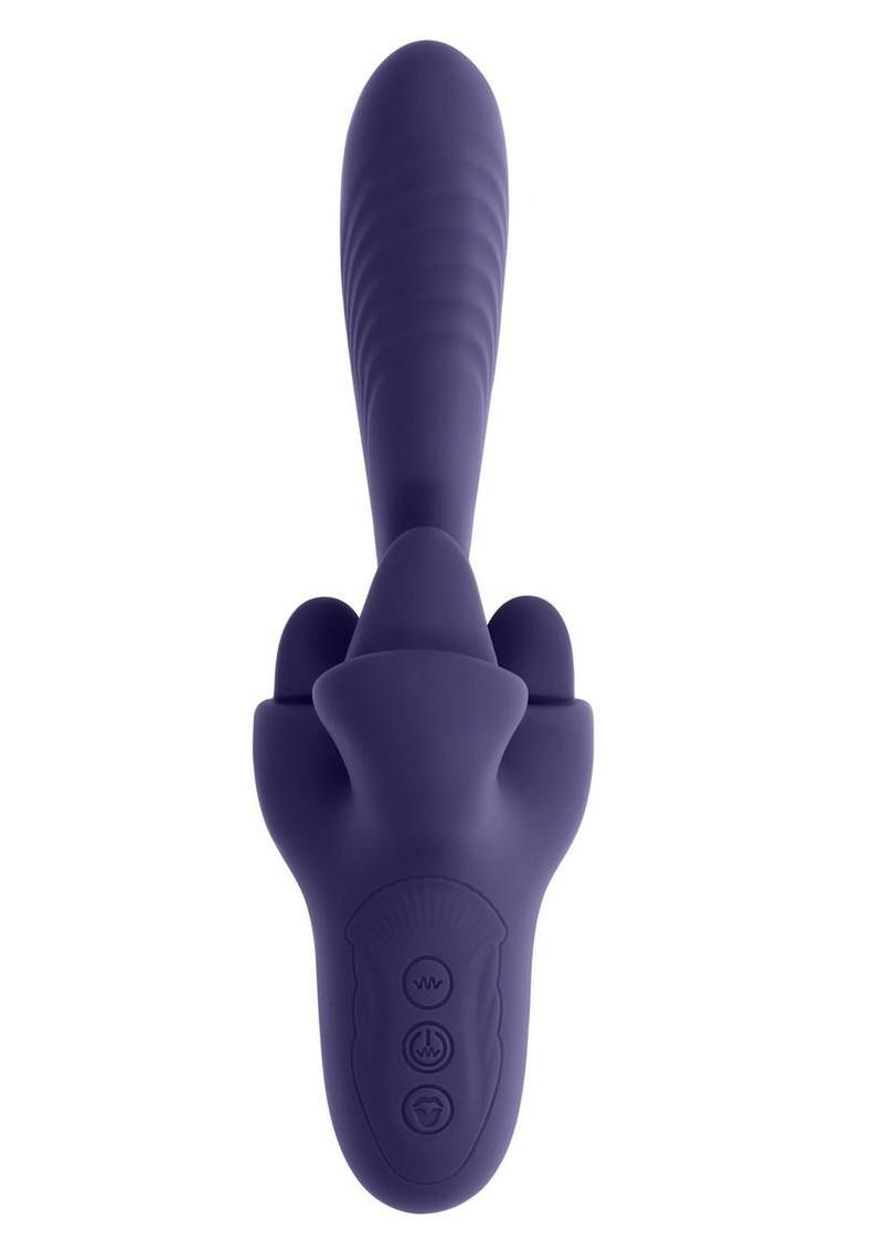 triple tongue licking vibrator