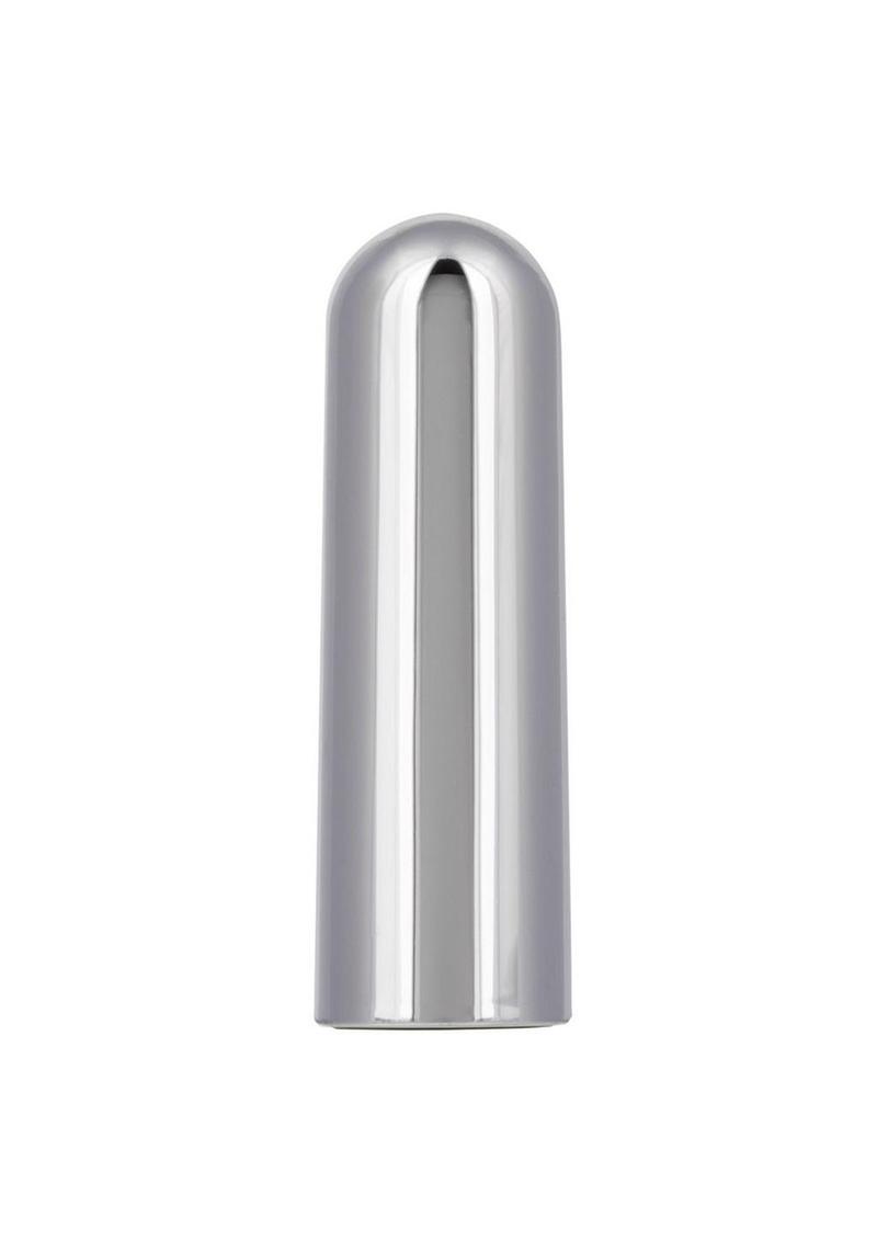 Turbo Buzz 10 Function Rechargeable Bullet - Silver - Bulk