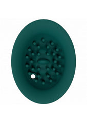 Twitch 3 Silicone Rechargeable Suction and Tongue Vibrator - Forest