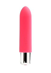 Vedo Bam Mini Rechargeable Silicone Bullet Vibrator - Foxy - Pink