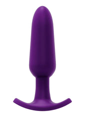 Vedo Bump Plus Rechargeable Silicone Anal Vibrator with Remote Control - Deep Purple/Purple