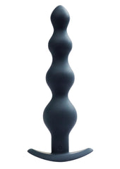 Vedo Earth Quaker Rechargeable Silicone Anal Beads - Just - Black