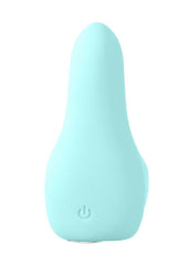 Vedo Fini Rechargeable Silicone Finger Vibrator - Blue/Turquoise