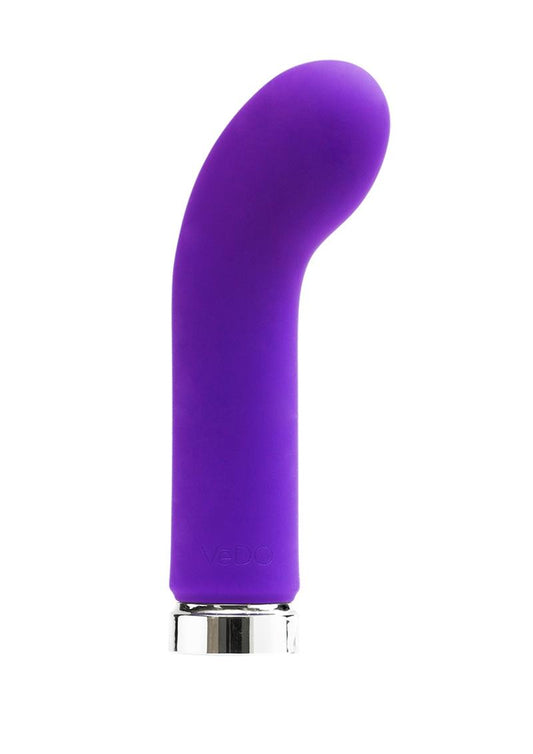 Vedo Gee Plus Rechargeable Silicone Bullet Vibrator - Into You - Indigo/Purple