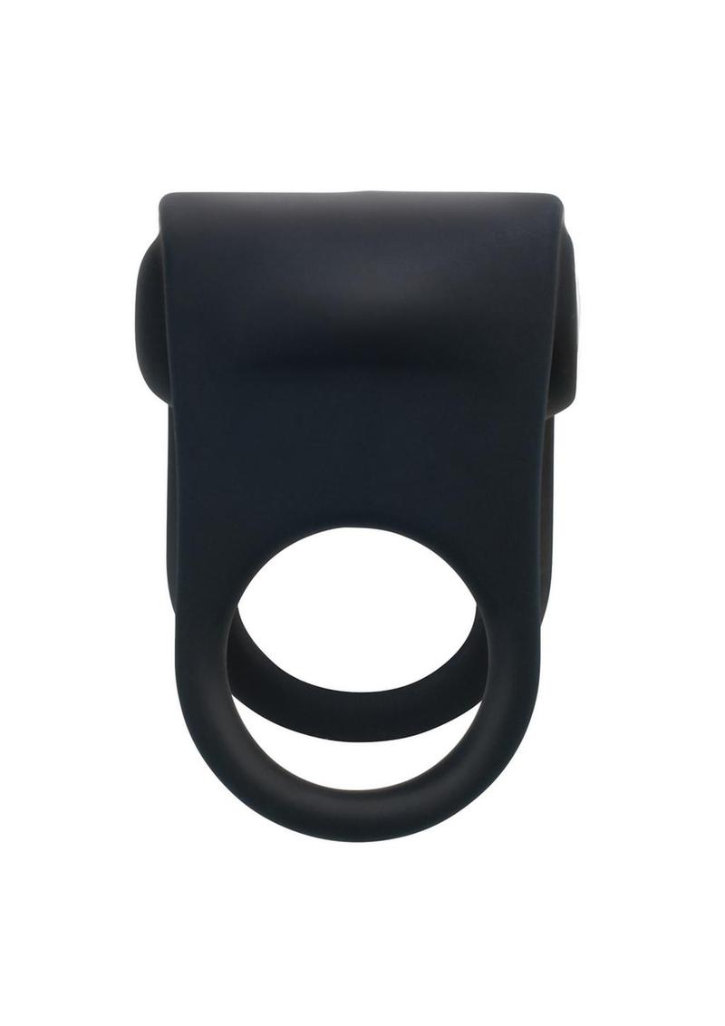 Vedo Hard Rechargeable Silicone Cock Ring - Black