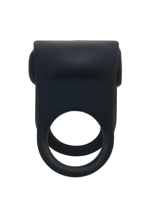 Vedo Hard Rechargeable Silicone Cock Ring - Black