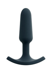 Vedo Hump Silicone Anal Plug - Black - 4.25in