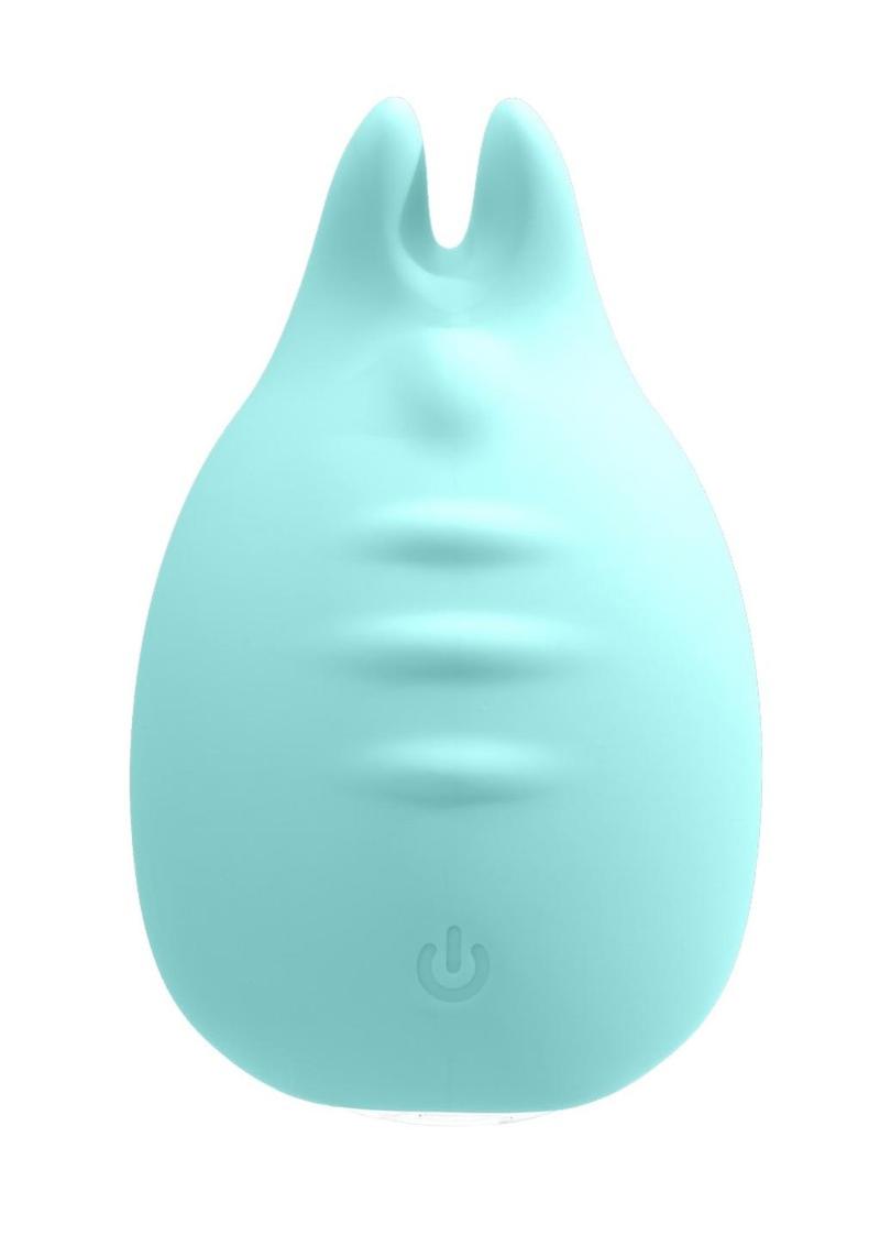 female vibrator rabbit style compact silicone toy
