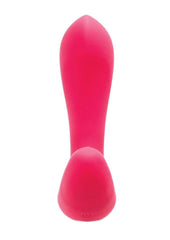 rechargeable dual vibrator with remote control