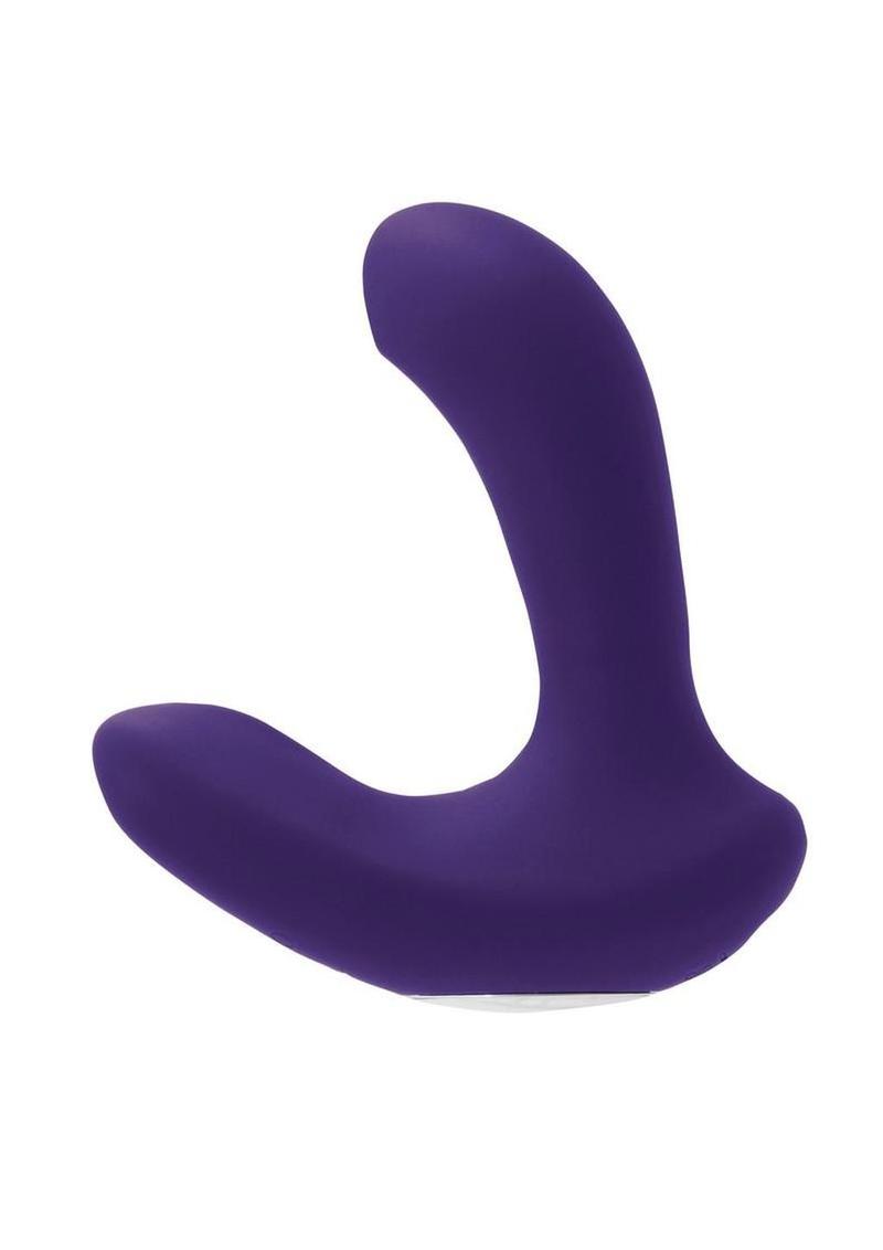 Vedo Inme Rechargeable Silicone Dual Vibrator with Remote Control - Purple