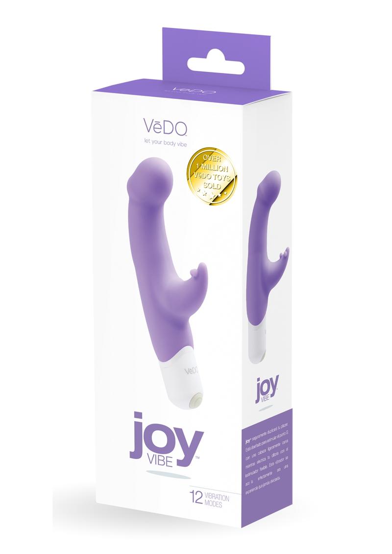 Vedo Joy Silicone Vibrator - Orgasmic Orchid - Purple