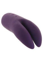 mini rechargeable clitoral vibrator with dual motor ears