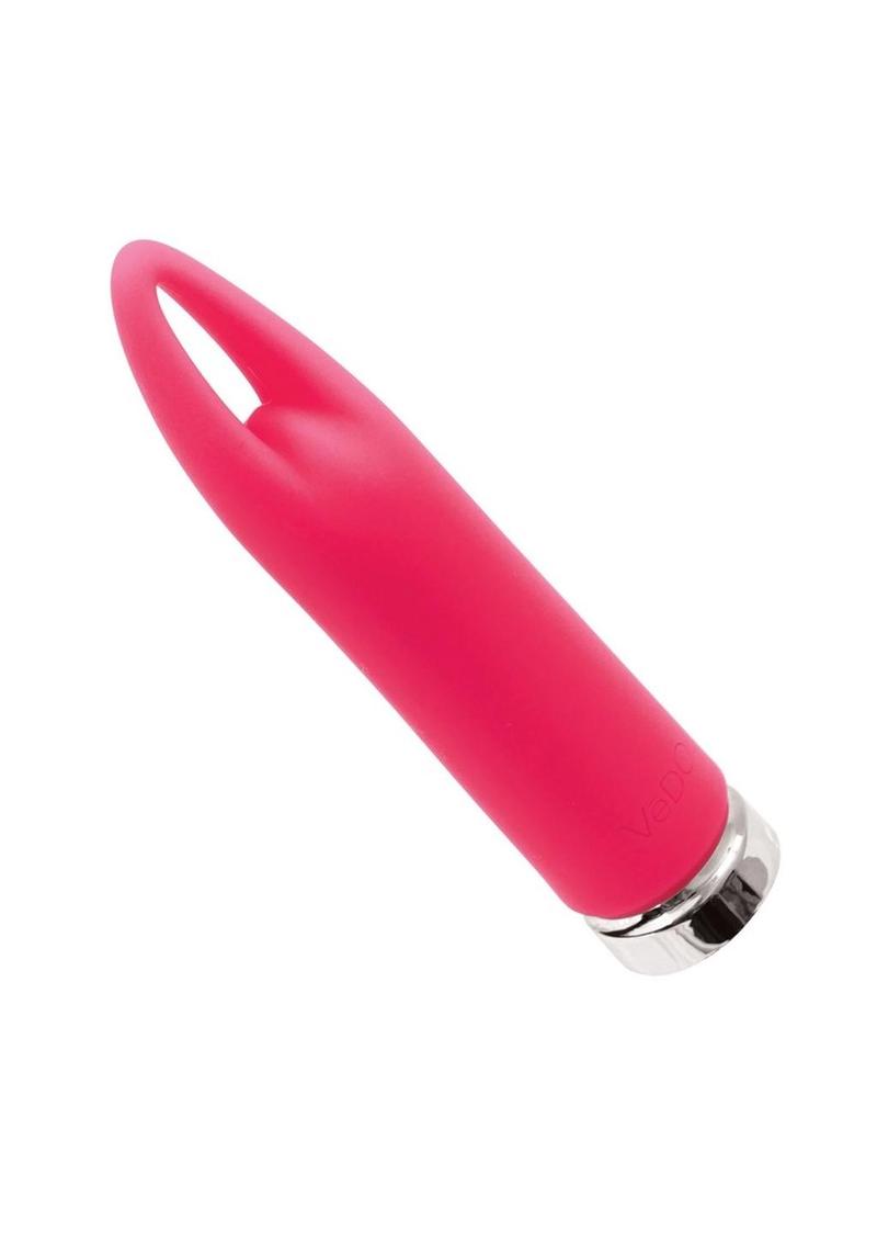 rechargeable silicone bullet vibrator with open loop design