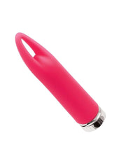 rechargeable silicone bullet vibrator with open loop design