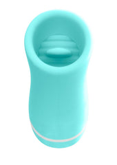 Vedo Liki Rechargeable Silicone Flicker Clitoral Vibrator - Teal