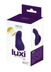Vedo Luxi Silicone Rechargeable Clitoral Finger Vibrator - Purple